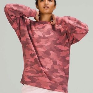 Lemon Pink Camouflage Sweatshirt size 18